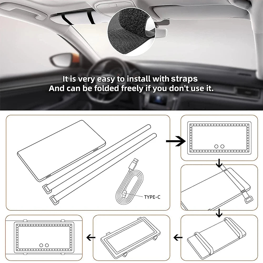 Beautifier Mirror for Vehicle